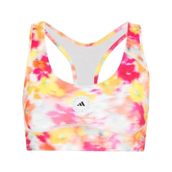 Adidas x Stella McCartney true purpose bra Women’s Large A-C cups floral IW3878 - Picture 2 of 15